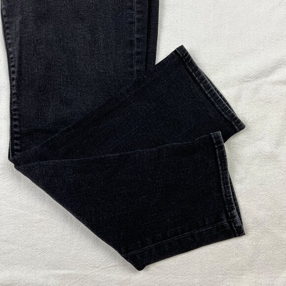 Lucky Brand Brooke Legging Jean Size 12/31 Black Wash Charcoal Skinny Leg - Picture 10 of 16
